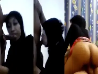 Gadis Berkerudung Hitam Ahli Nyepong Lanjut Posisi WOT