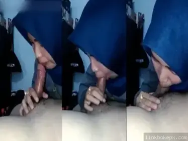 Gadis Kerudung Culun Belajar Puasin Pacar Sampai Lumer