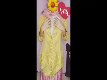 Live Kebaya Hijab Pink Indo Sengaja Lempar Godaan